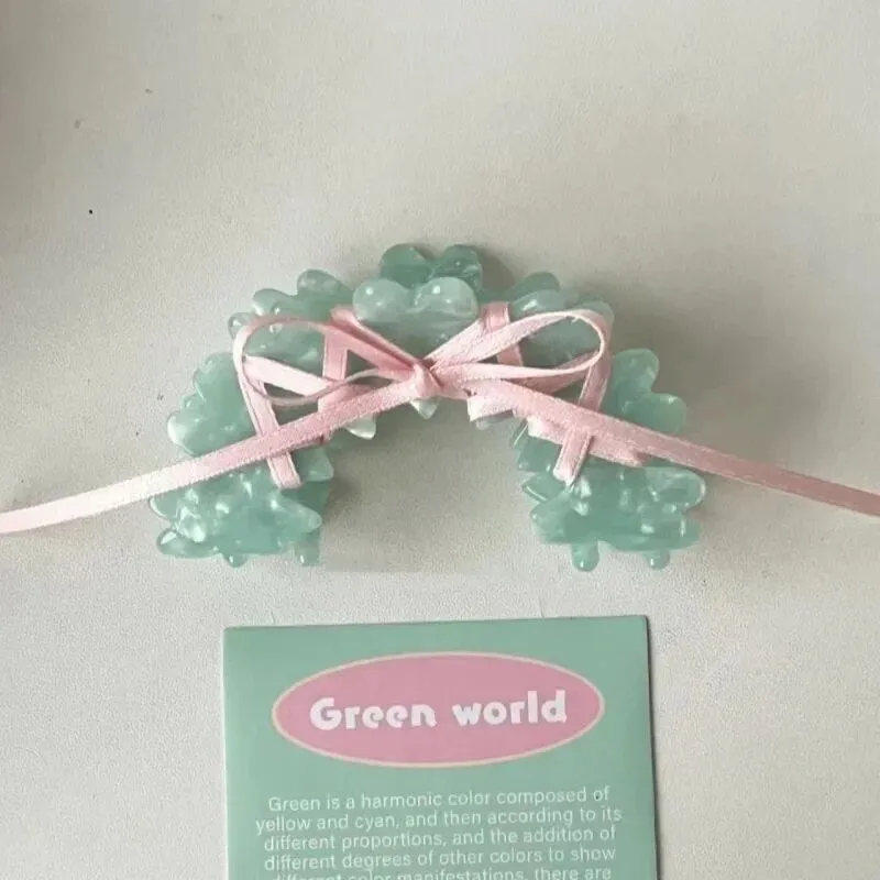 Ballet Ribbon Claw Clip