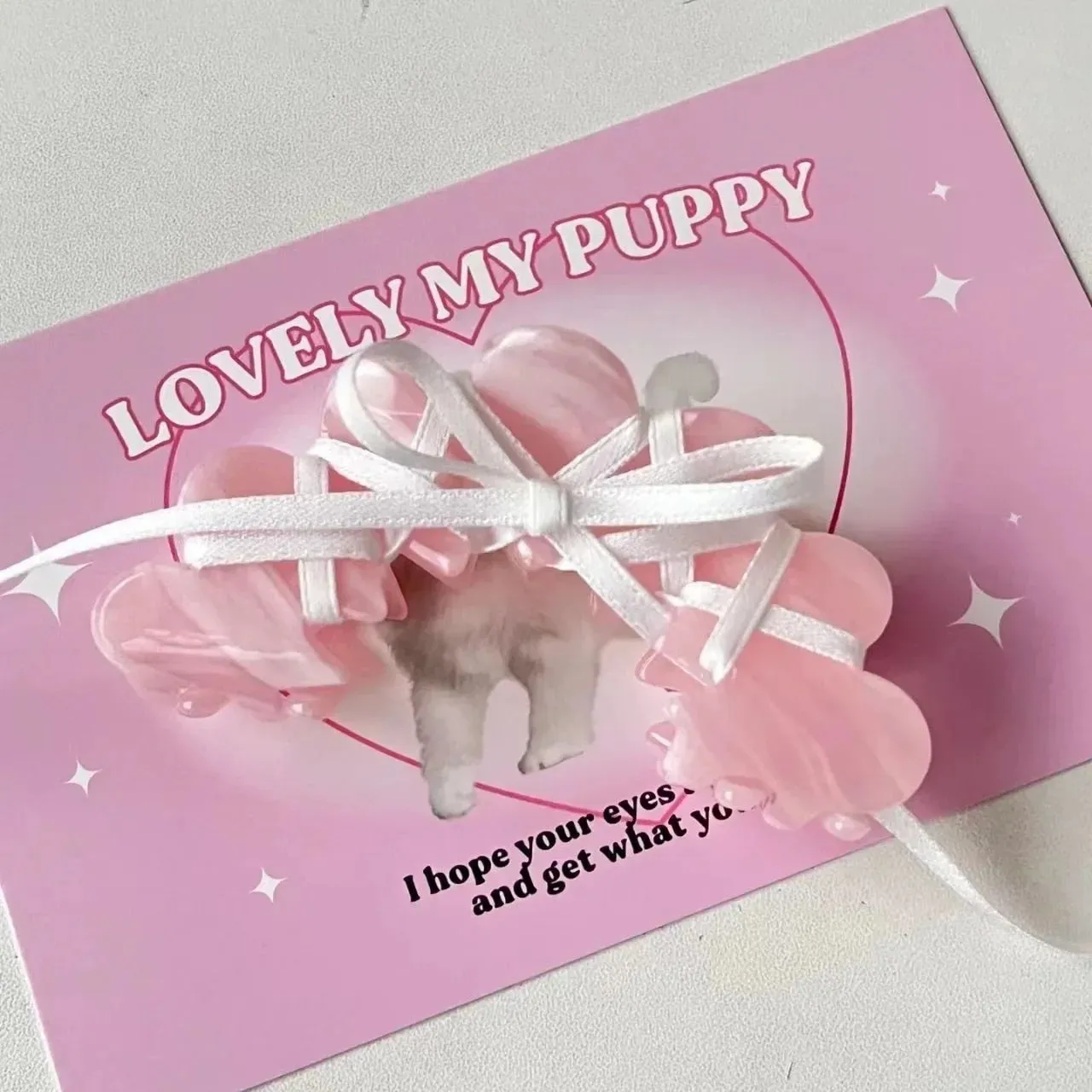Ballet Ribbon Claw Clip