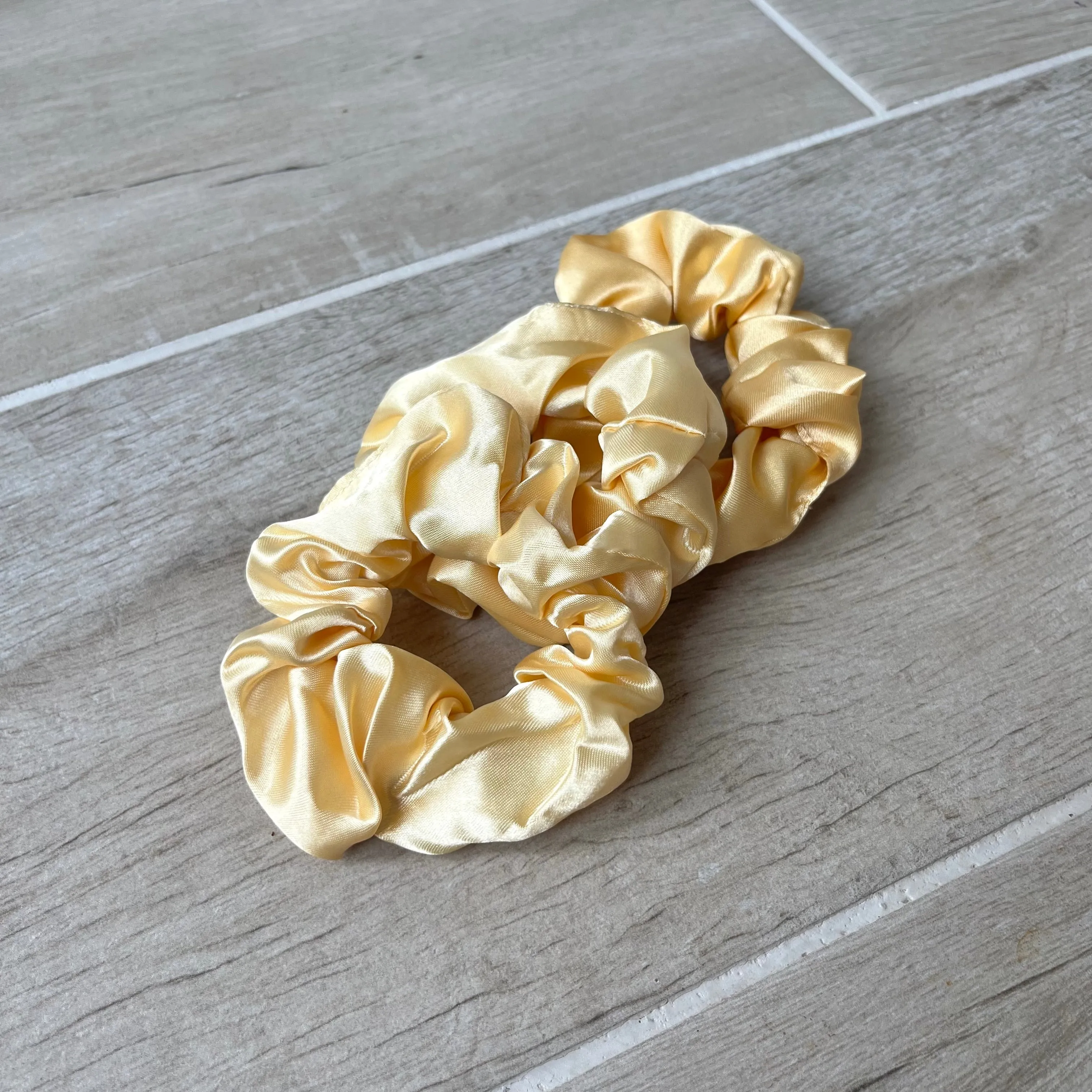 Beige Scrunchie