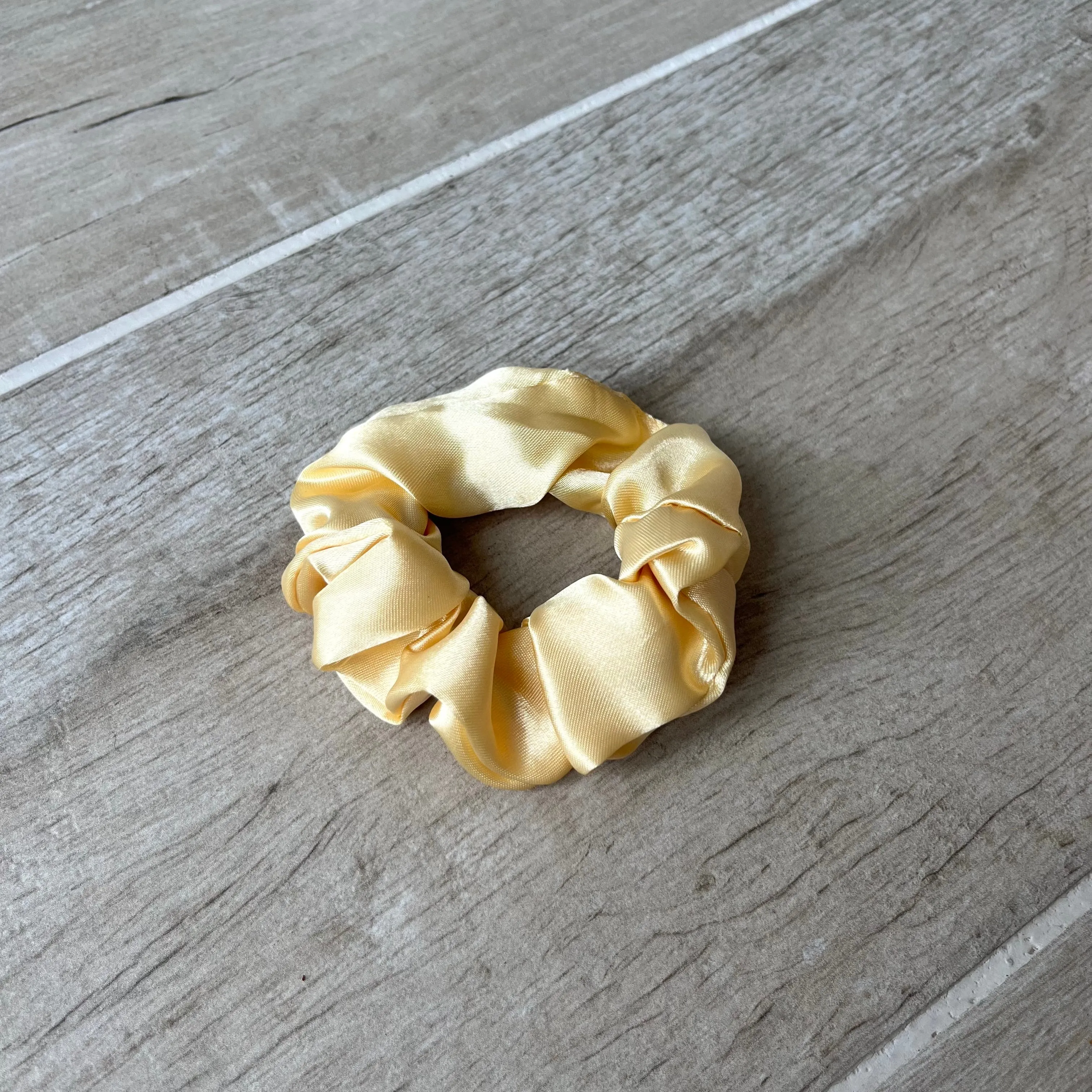 Beige Scrunchie