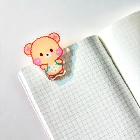 Cute Bear Stationery Clip