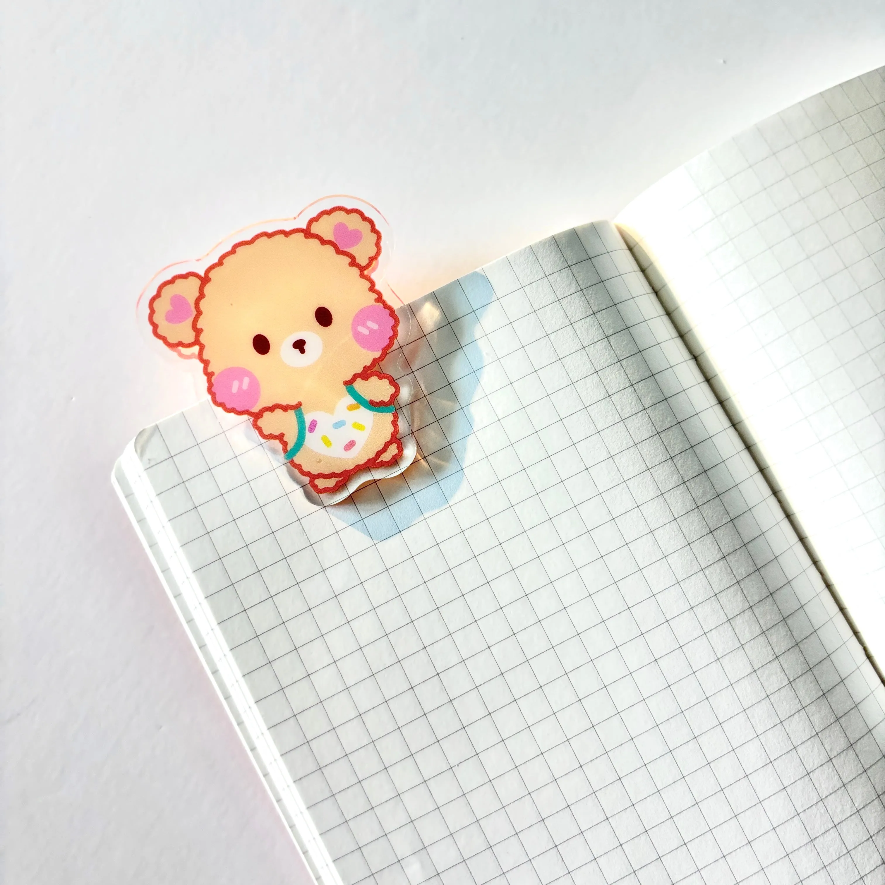 Cute Bear Stationery Clip