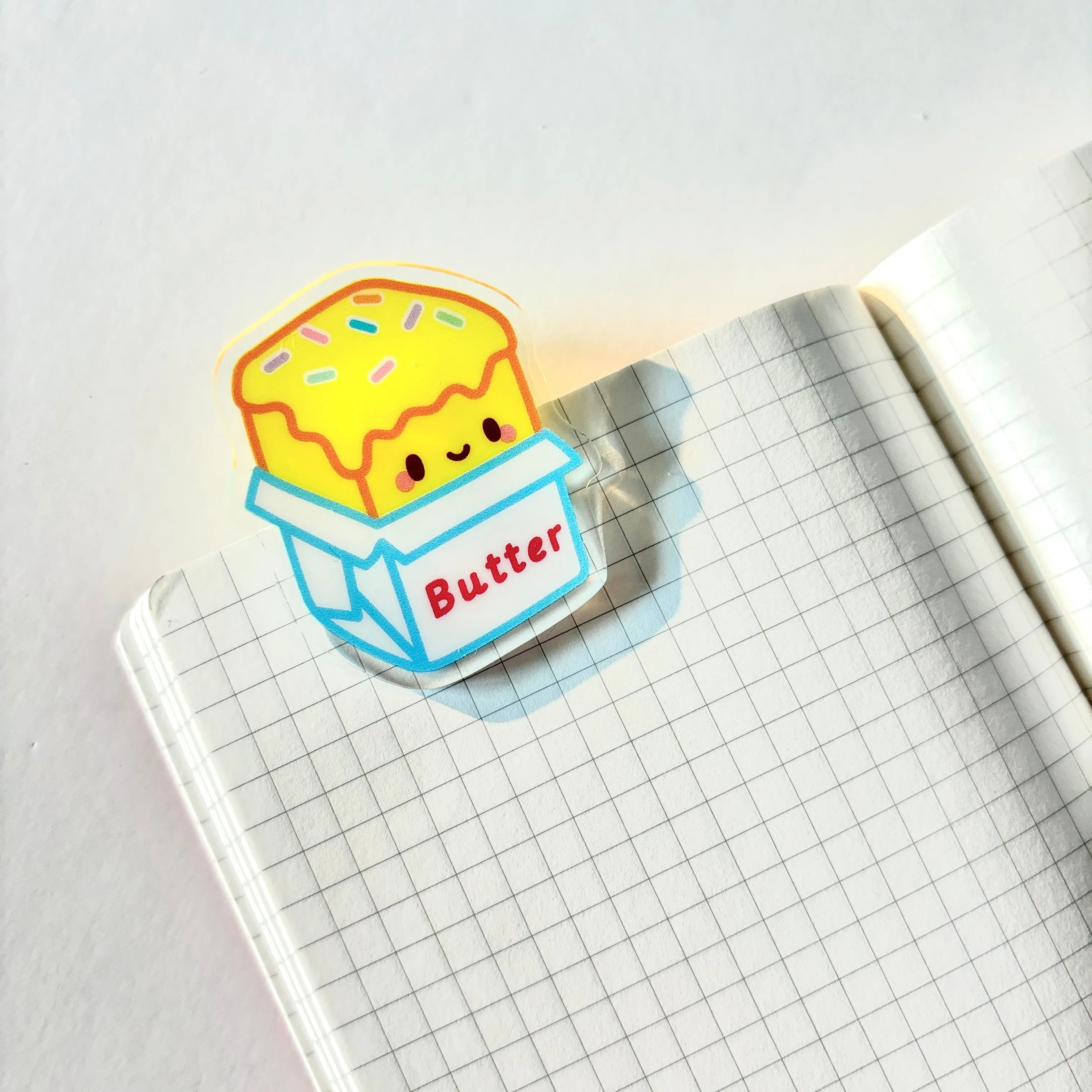 Cute Butter Stationery Clip