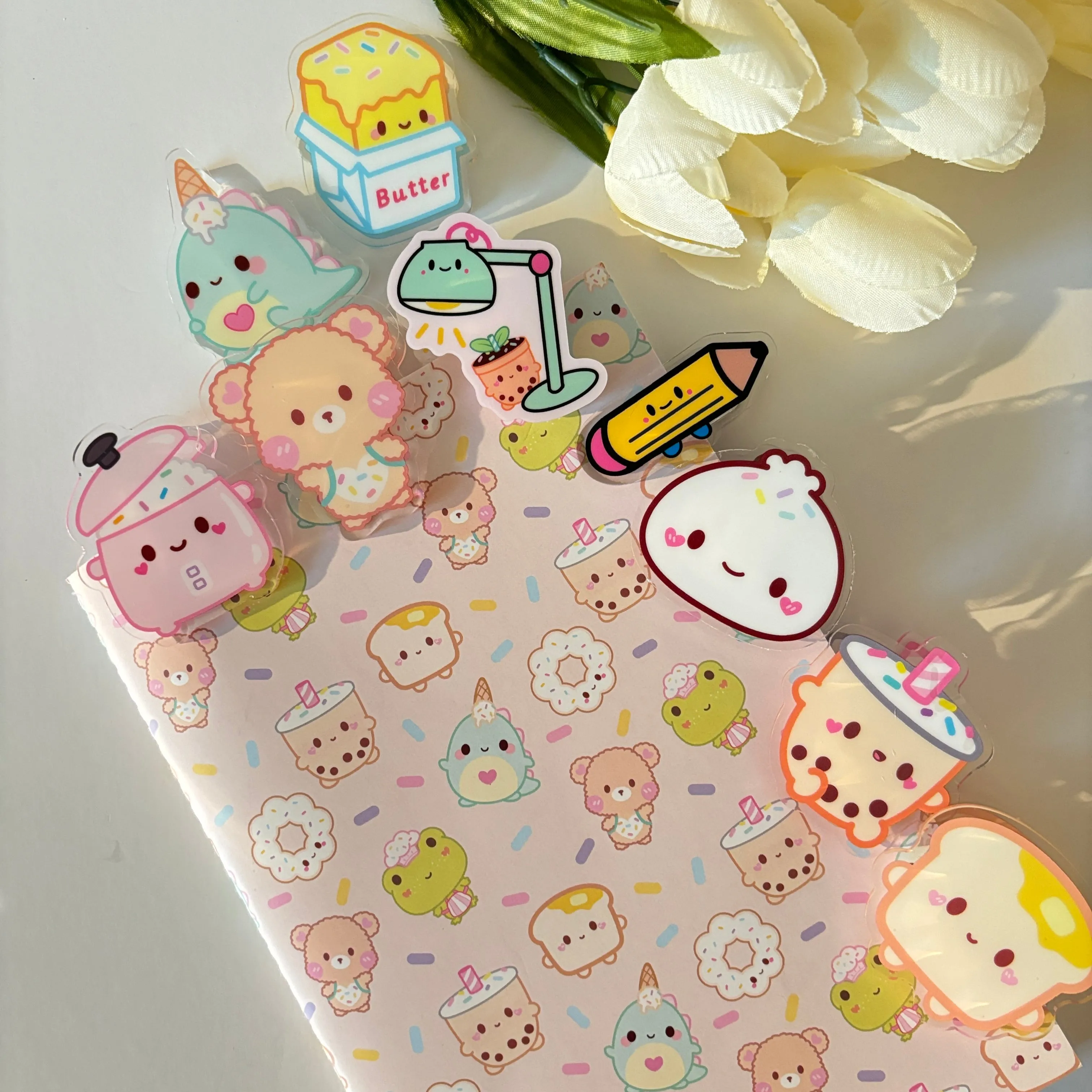 Cute Butter Stationery Clip