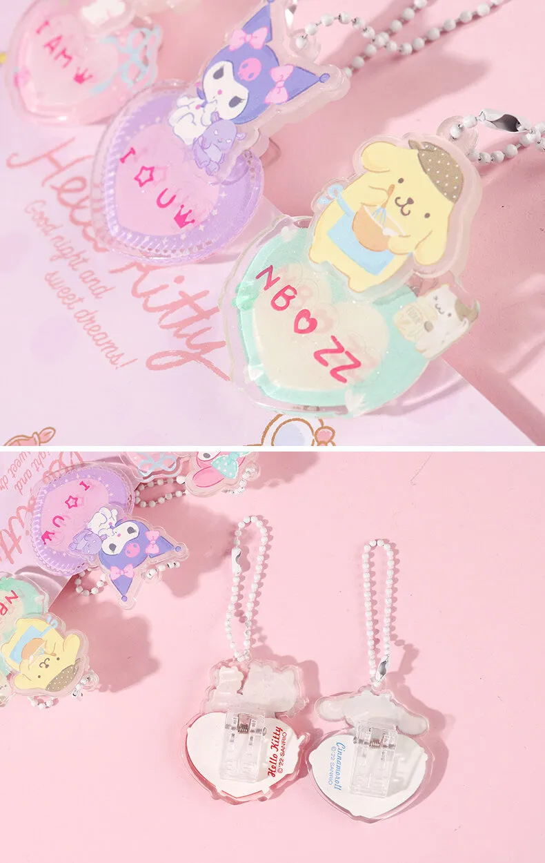 Fun Sanrio DIY Sticker Clip Pendant