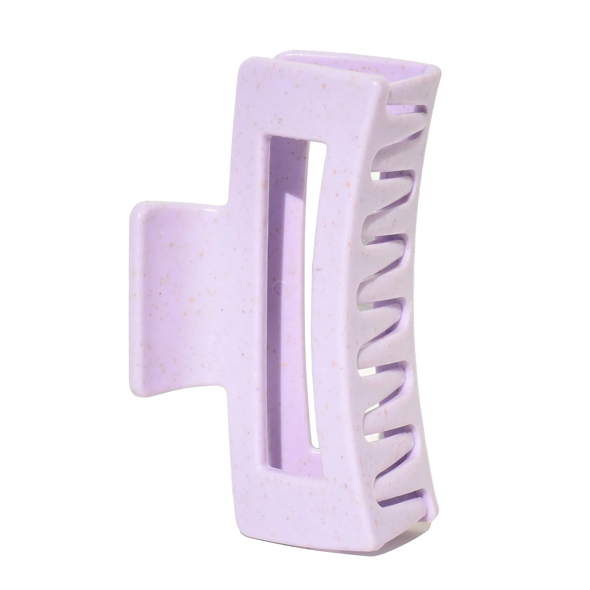 Medium Rectangle Claw Clip Lavender Haze