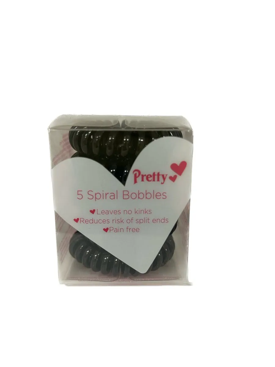 Pretty Spiral Bobbles 5 Pack