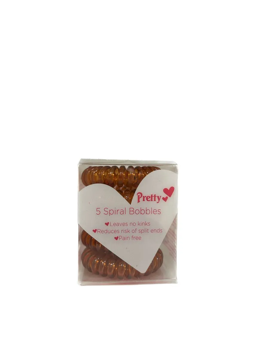 Pretty Spiral Bobbles 5 Pack