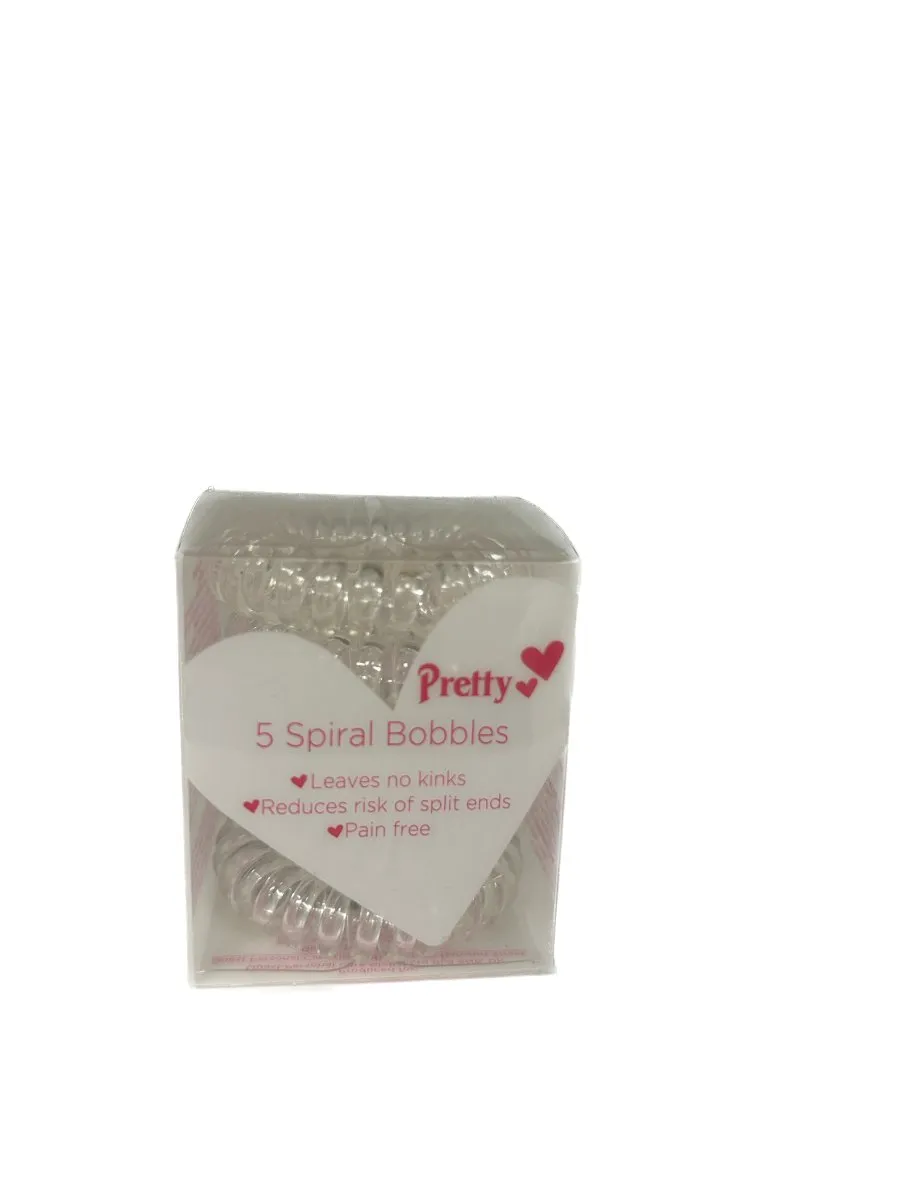 Pretty Spiral Bobbles 5 Pack